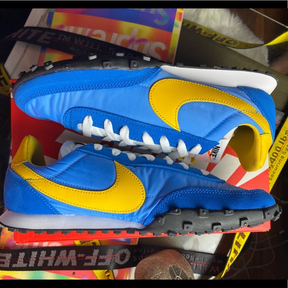 🆕  - Nike Waffle Racer - Mens Running - Blue - Picture 5 of 8